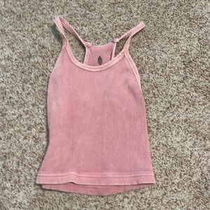 Blush color,halter-neck, Free people movement tank top. XS/S